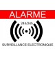 Autocollants alarme voiture