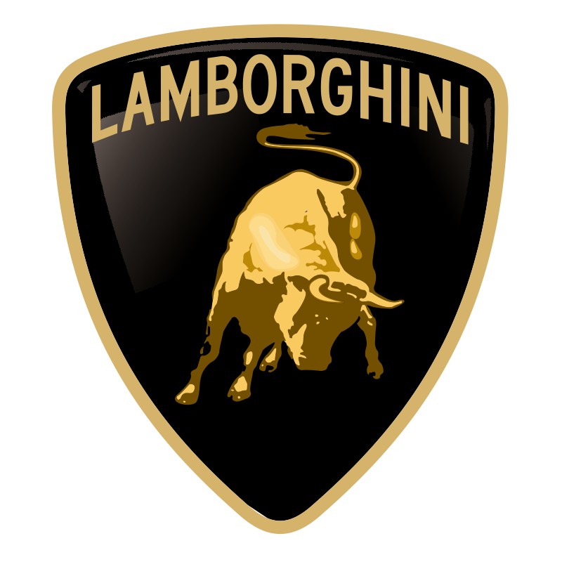 Stickers Lamborghini  blason logo  Stickers AZ