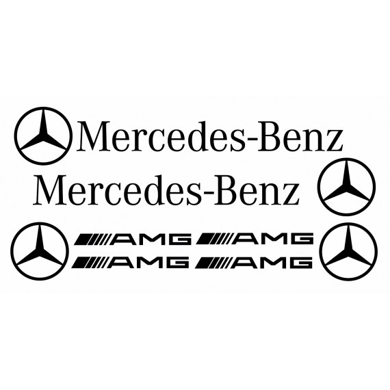 Sticker AMG Mercedes - Stickers AZ