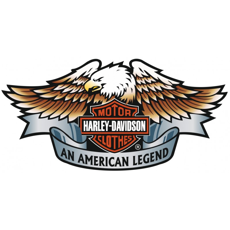 Stickers Harley Davidson aigle - Stickers AZ
